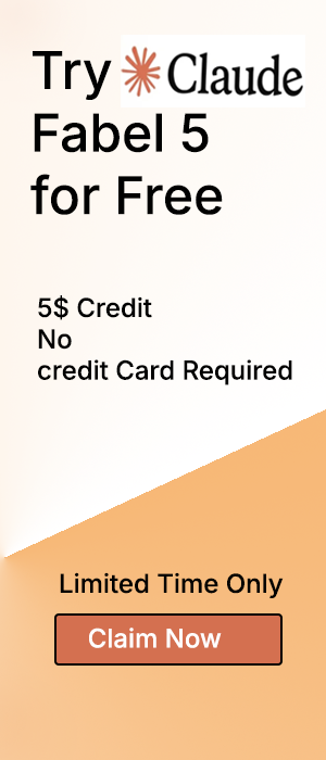 Get $5 FREE AI Credits
